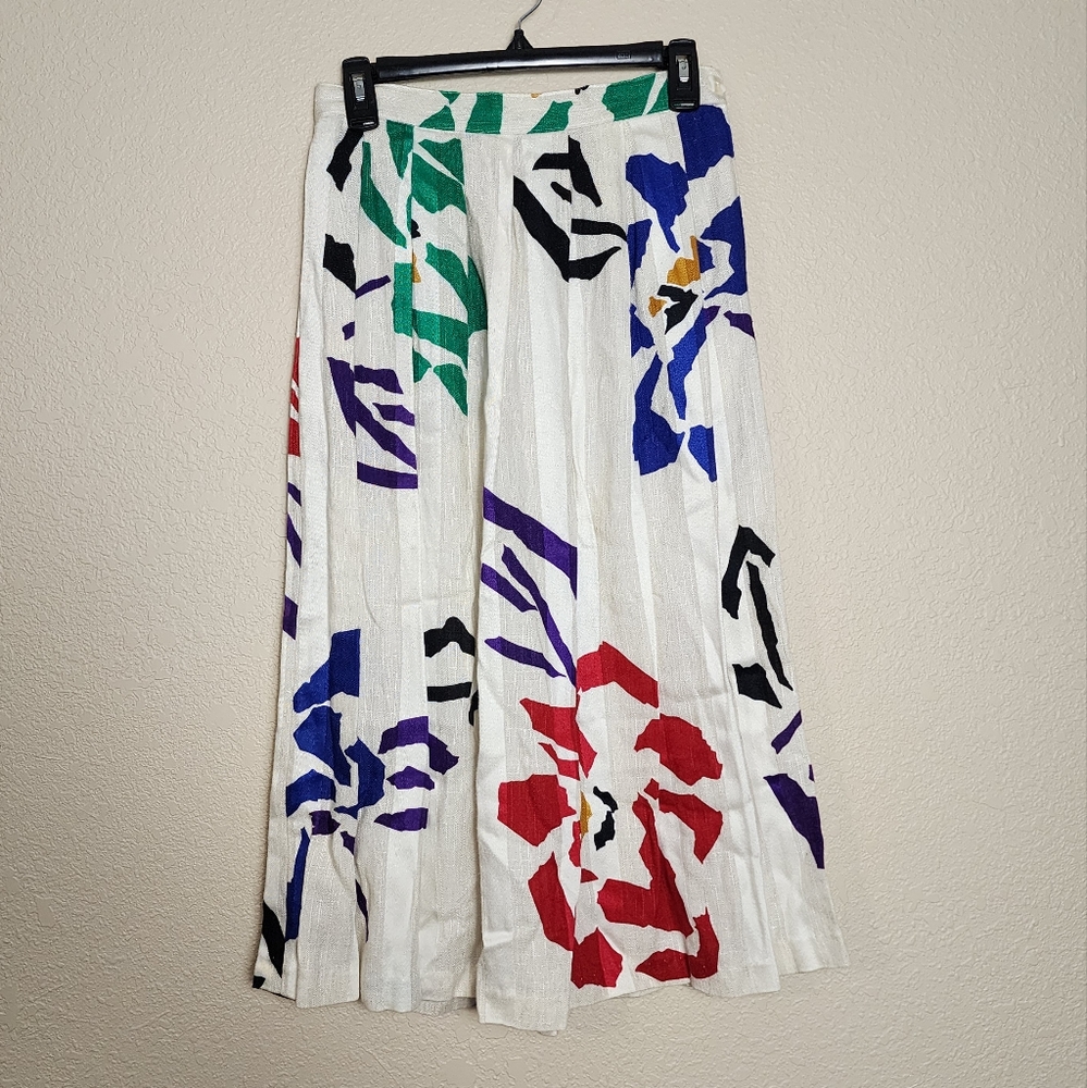 Michelle Stuart Vintage Floral Skirt
